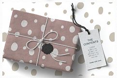 Cute Dots Digital Paper Pack 2 - Seamlessly tiling patterns Product Image 4