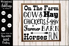 On The Farm Collage SVG Product Image 1