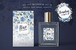 Blue - Floral Watercolor Collection Product Image 5