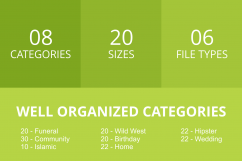 166 Lifestyle Glyph inverted Icons Product Image 3