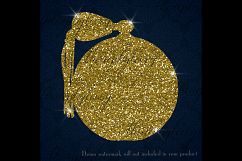 12 Gold Glitter Perfume Bottle Clip Arts, Fashion Clip Arts Product Image 4