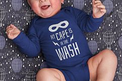 Mockup baby onesie Product Image 6