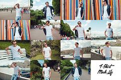 Men&#039;s T-Shirt Mock-Up Vol.4 2017 Product Image 16