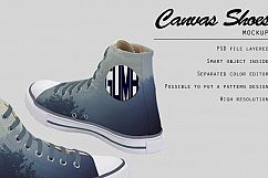 Canvas shoes Mockup Product Image 7