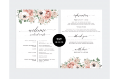Wedding Itinerary Template PCC_5 Product Image 1