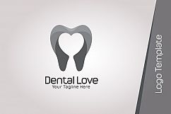 Dental Love Logo Template Product Image 5
