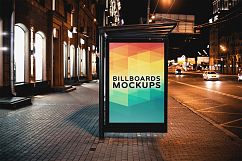 Billborad Mockups at Night Vol.3 Product Image 8