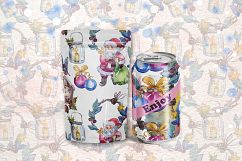Merry Christmas holiday PNG watercolor set Product Image 5