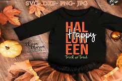 Happy Halloween Svg, Trick Or Treat Cut File Product Image 1