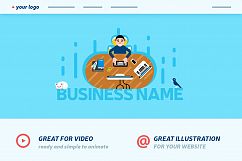 Office Workspace Scene Creator Product Image 3