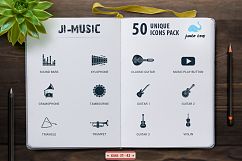 Glyph Music Icons Set Product Image 9