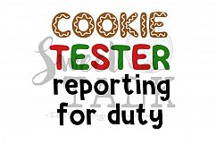 Christmas cookie tester-svg, digital download Product Image 1