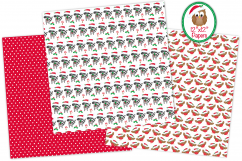 Christmas digital papers, Christmas patterns Product Image 4