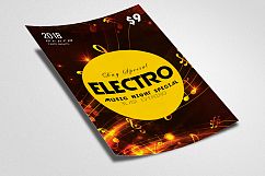 Electro Party Flyer Product Image 2
