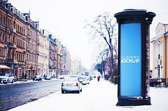 Billboards Mockups in Winter Product Image 7