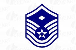US Air Force enlisted rank insignia collection, US AF vector Product Image 12