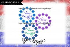 Winter Wonderland cut file, Winter Wonderland svg Product Image 3