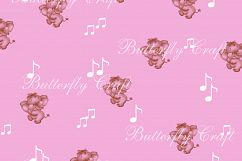 Sweet dreams digital paper, Baby shower paper, Baby girl digital paper, Baby girl printables, Kids paper, goodnight papers, Nursery Papers Product Image 5