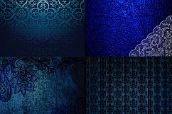 Grunge Blue Digital Paper Product Image 4