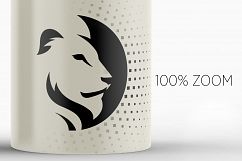 Matte Glass Wine Bottle Mockup Product Image 3