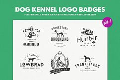 Dog Kennel Logo Badges Vol.1 Product Image 1