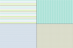 Blue Green Stripes &amp; Plaids Product Image 4