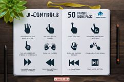 Glyph Control Icons Set Product Image 4