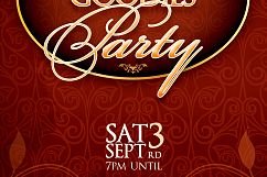 Vintage Party Ticket Template Product Image 6