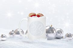 Christmas Cup Mockup with Cookies Product Image 2