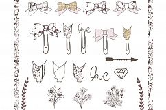 Planner Girl Clipart Product Image 3