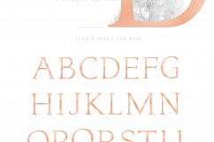 STAY GOLD - Luxurious Alphabet Set Product Image 5