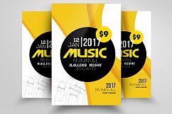 10 Music Party Flyers Bundle Product Image 11