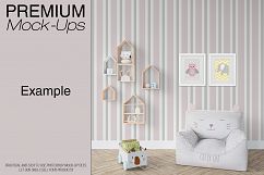 Kids Room - Wall &amp; 90 Custom Frames Product Image 7