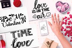 Be My Valentine| Lettering &amp; Cupid Product Image 1