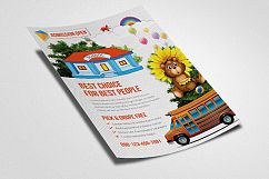 Kids School Admission Open Flyer Template Product Image 2