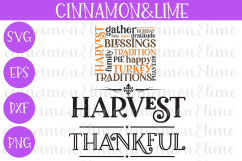 Thanksgiving Fall Bundle of 14 SVG Cut Files Product Image 2