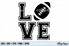 Football SVG Bundle, Football Bundle, SVG, PNG Cutting files Product Image 3