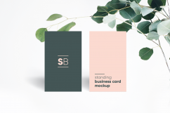Standing Business Card Mockup Product Image 6