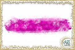 Brush Strokes in Purple Glitter - Digital Clipart 24 of beautiful PNG files Product Image 5