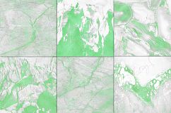 Mint Marble Digital Paper Product Image 2