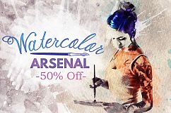 Watercolor Arsenal (50% off) Product Image 2