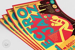 Electro Jazz Flyer Template Product Image 5