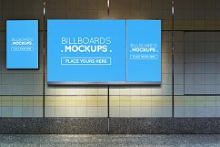 Subway Billboards Mockups Vol.5 Product Image 6