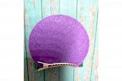 Mermaid Princess Ariel Inspired Mouse Ears Hair Bow Template Product Image 3