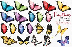 Butterfly - Watercolor Illustrations Product Image 2
