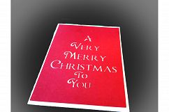 Sleigh bells ringing pop up card Product Image 2