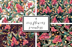 Watercolor iris flowers set. Product Image 2