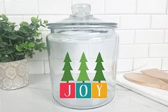 Joy SVG - Christmas SVG Cut File - DXF PNG EPS JPG PDF AI Product Image 8