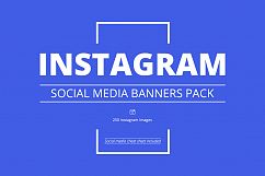 Instagram Social Media Banners Pack Product Image 1