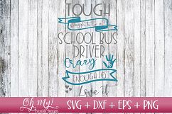 School Bus Driver - SVG DXF EPS PNG Product Image 1